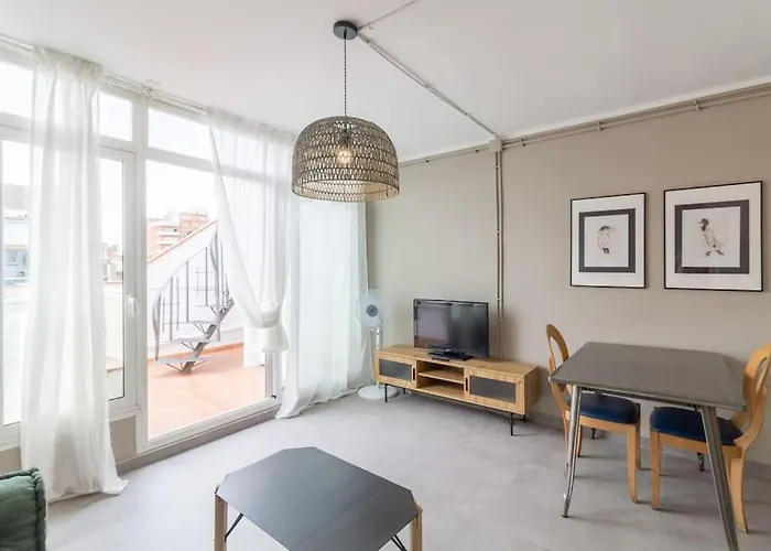 Bebarceloner Sant Andreu Apartments - Attic With Terrace