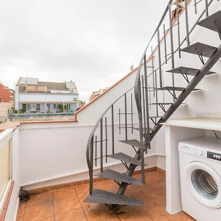 Bebarceloner Sant Andreu Apartments - Attic With Terrace Zewnętrze zdjęcie