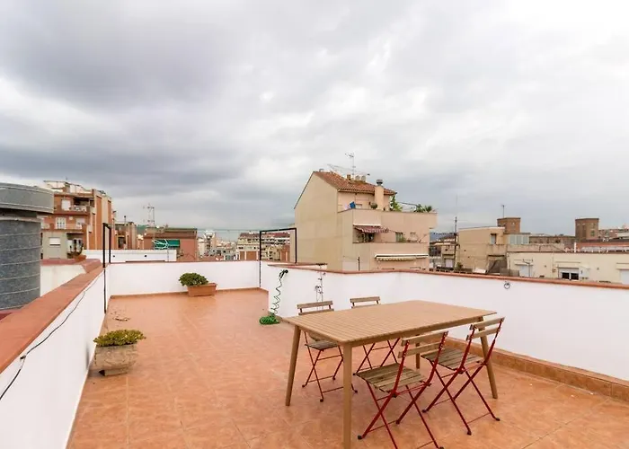 Bebarceloner Sant Andreu Apartments - Attic With Terrace